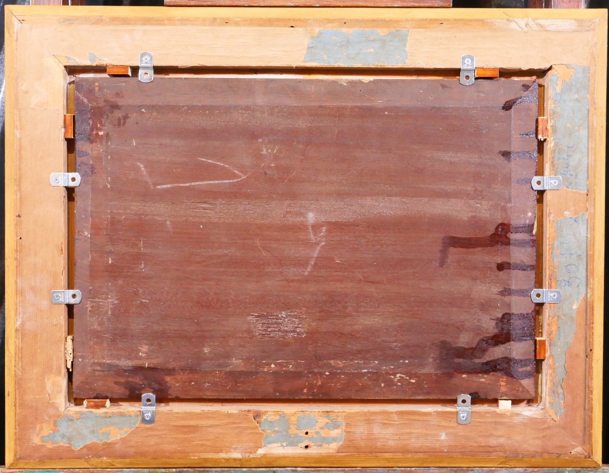 Louis VERBOECKHOVEN 1802-1889 Bateaux hollandais en mer, tableau marine romantisme Pays-Bas-photo-6