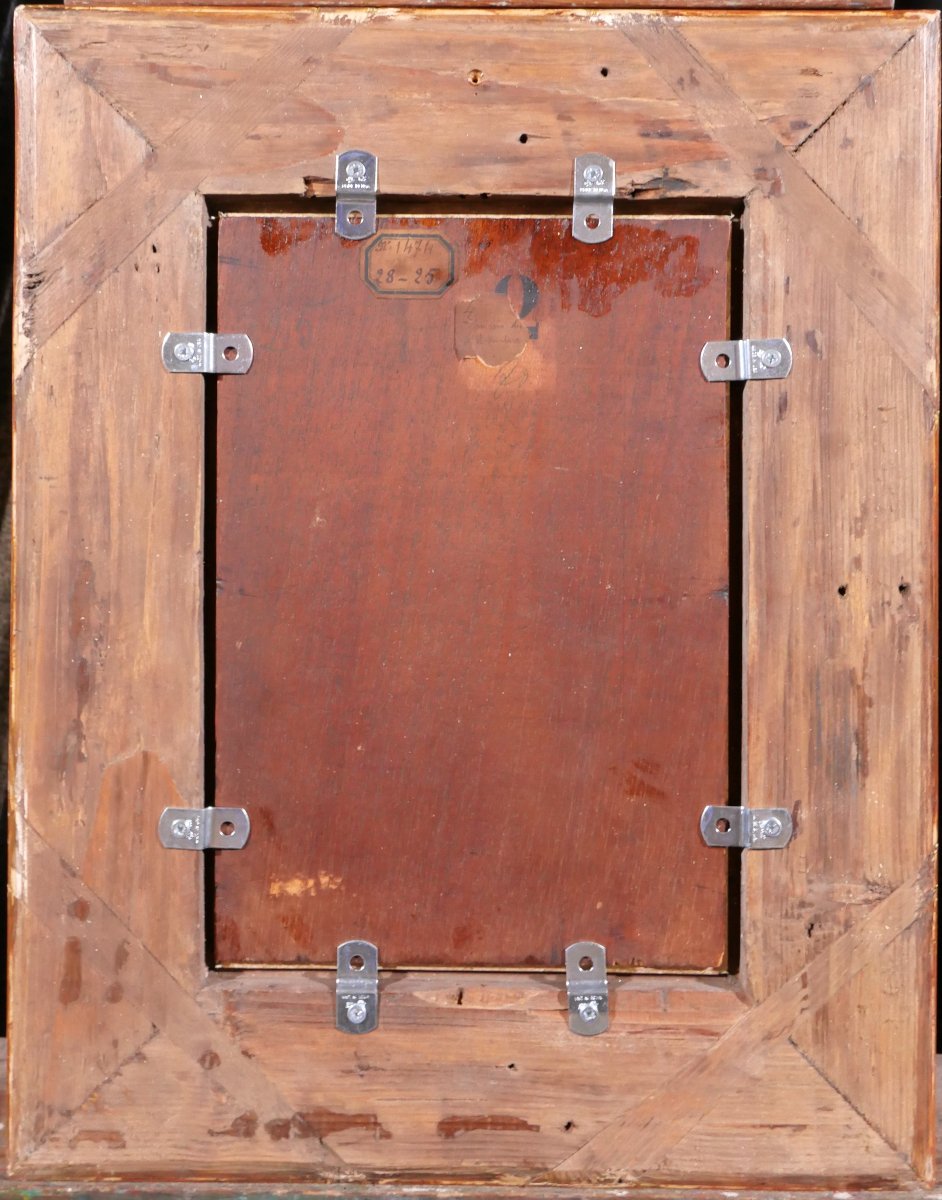 Eugènes Deshayes 1862-1939 Algérie, El Kantara, tableau 1897 paysage orientalisme-photo-2