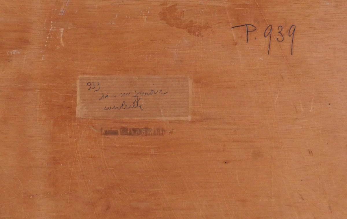 Lucien Grandgérard 1880-1970 Nude Oman In The Garden, Painting 1940, Post-impressionist Academy-photo-7