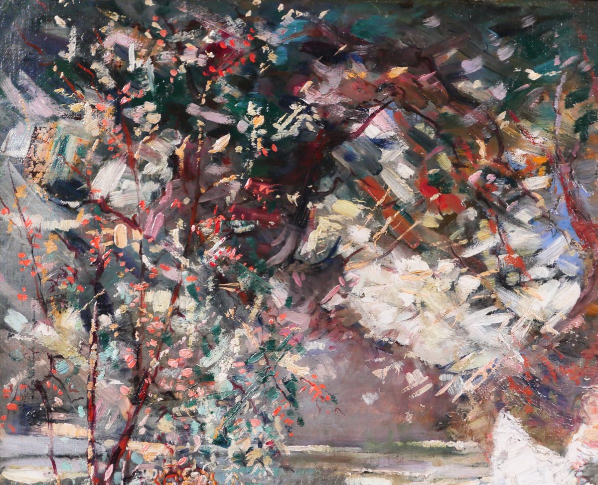 Pierre Munier-Jolain 1888-1922 L'après-midi d'un faune tableau, 1919 ballet danse paysage-photo-1