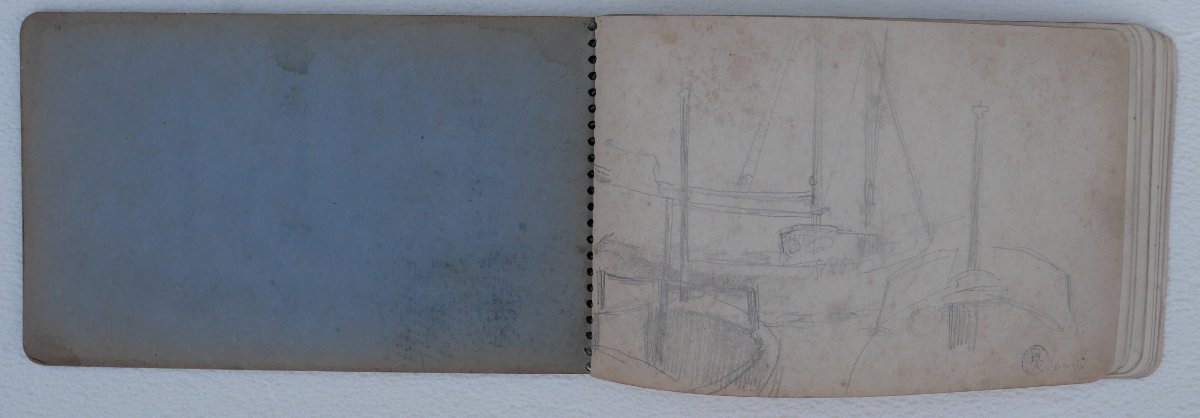 Philippe ROUART 1904-1993 Carnet de dessin, atelier d'art sacré, vers 1930, Maurice Denis-photo-7