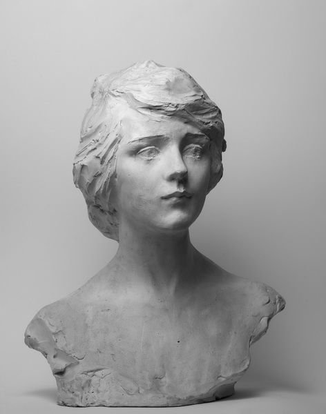 Paul TROUBETZKOY 1866-1938 Portrait de l'actrice Mary Pickford, tableau, 1919 sculpture-photo-2