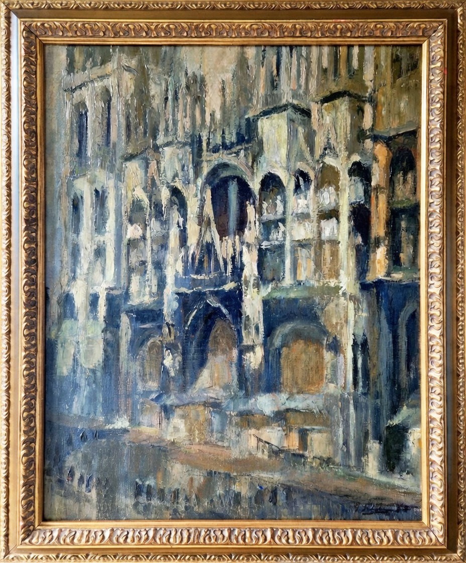 Gaston Sébire - Rouen Cathedral, 1946-photo-3