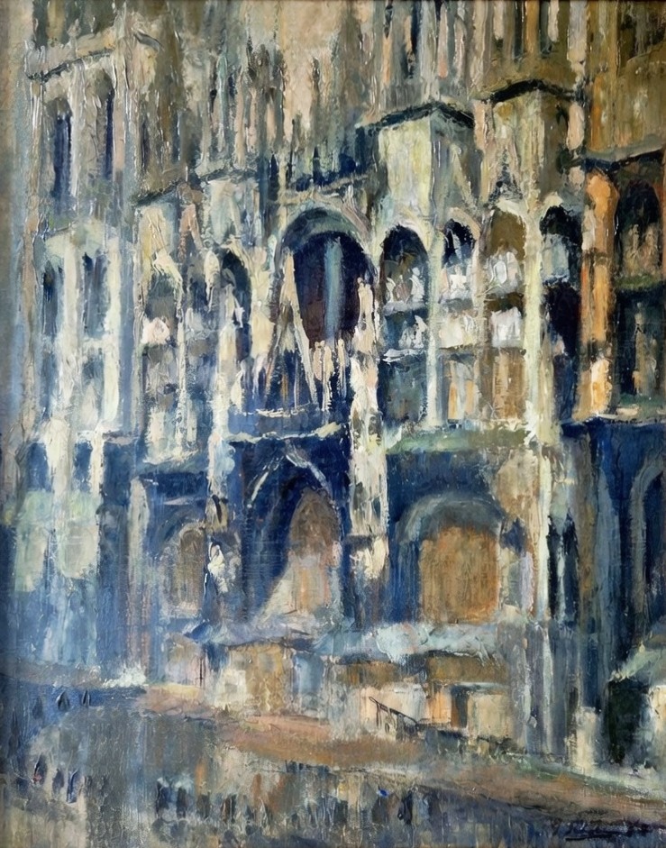 Gaston Sébire - Rouen Cathedral, 1946