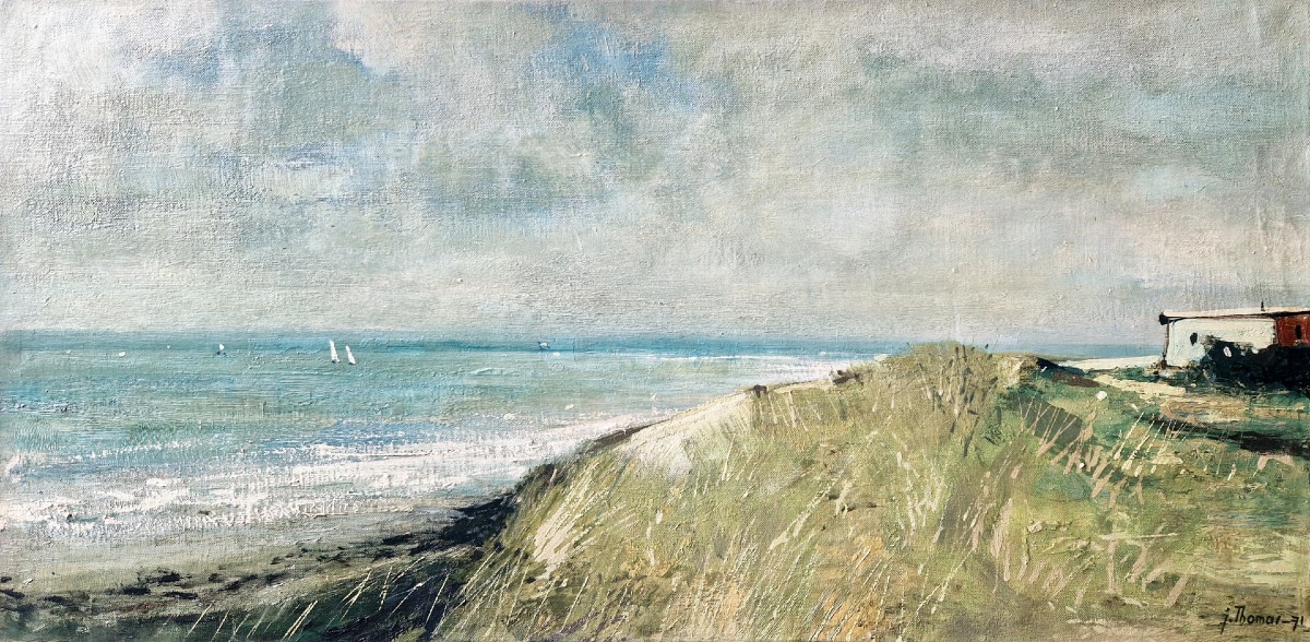 Jean Thomas - Above Honfleur