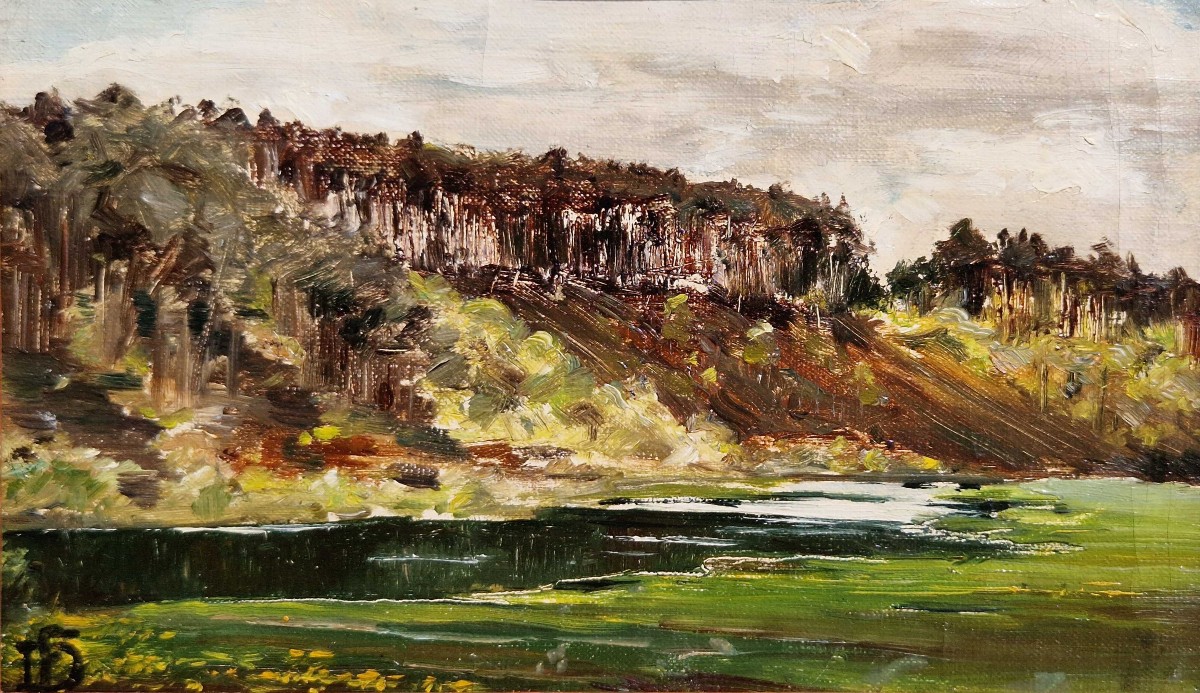 François Décorchemont - La Source à Vernonnet, 1900 