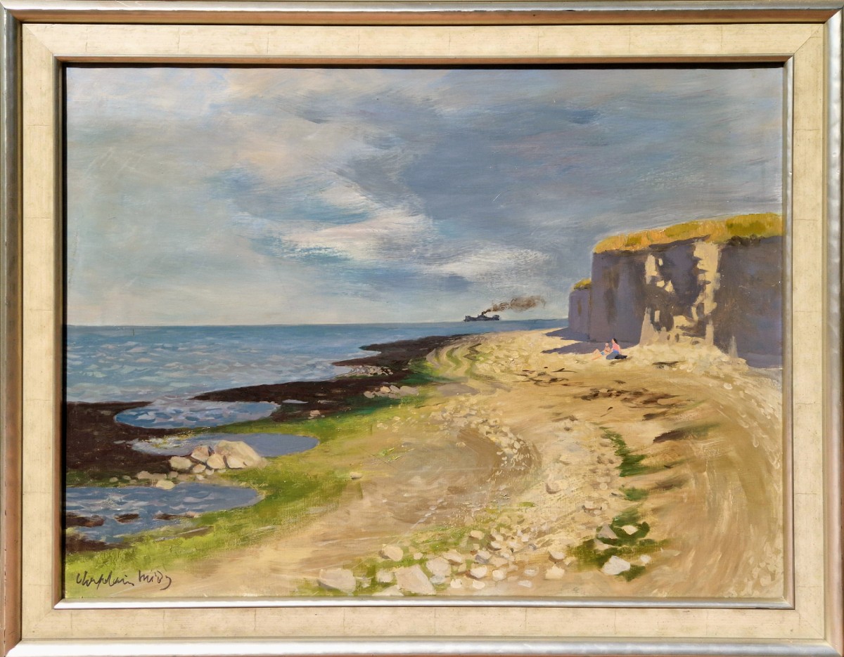 Roger Chapelain-Midy - Bord de Mer en Normandie-photo-2
