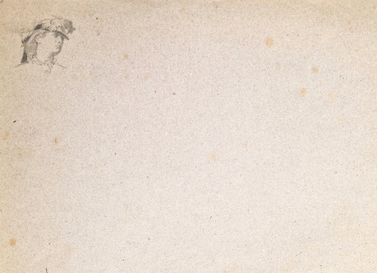 Eugène Le Poittevin - Study Of A Bather At étretat (salon Of 1865)-photo-3