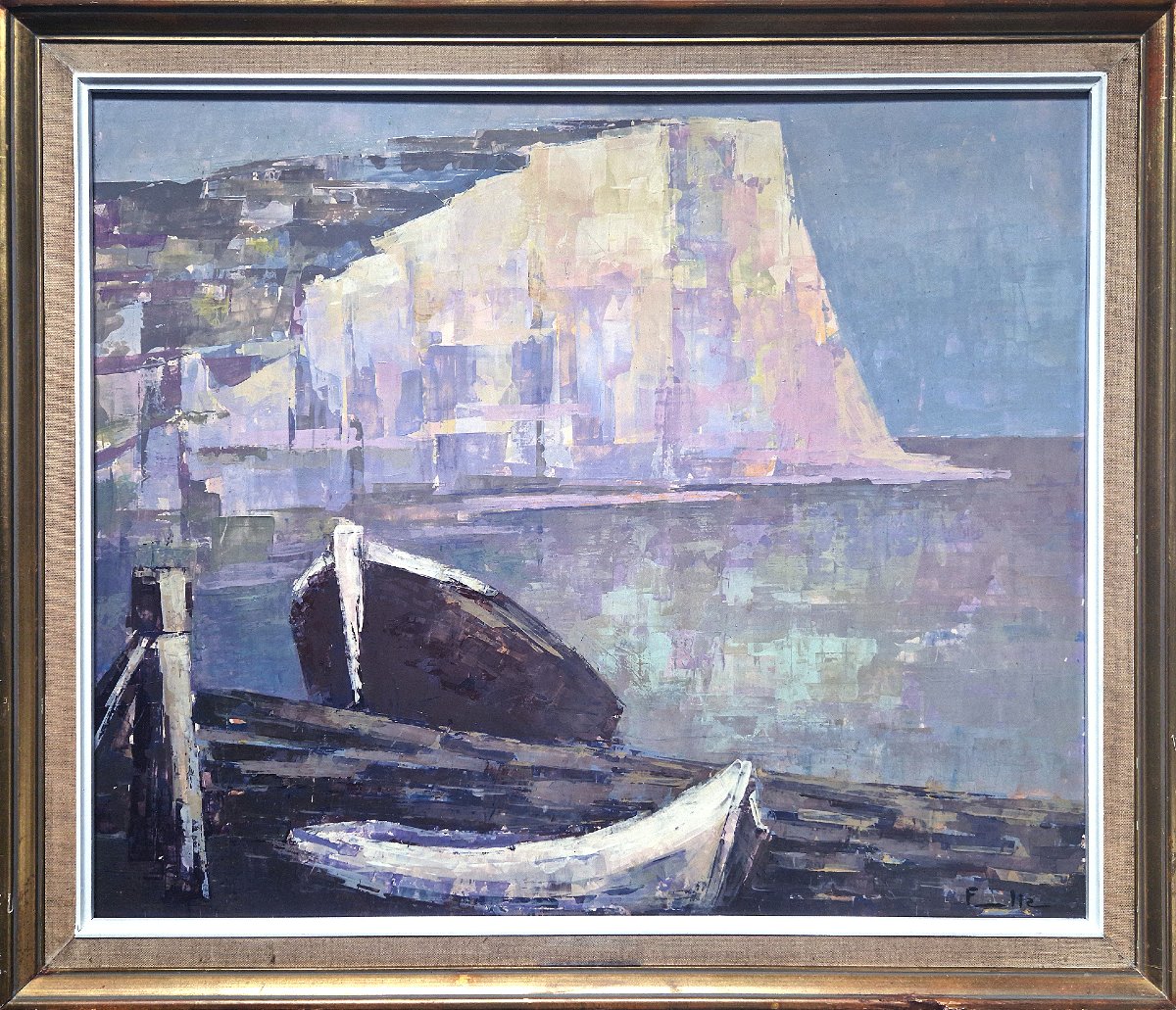 Fernand Elie - Falaises d'Yport-photo-2