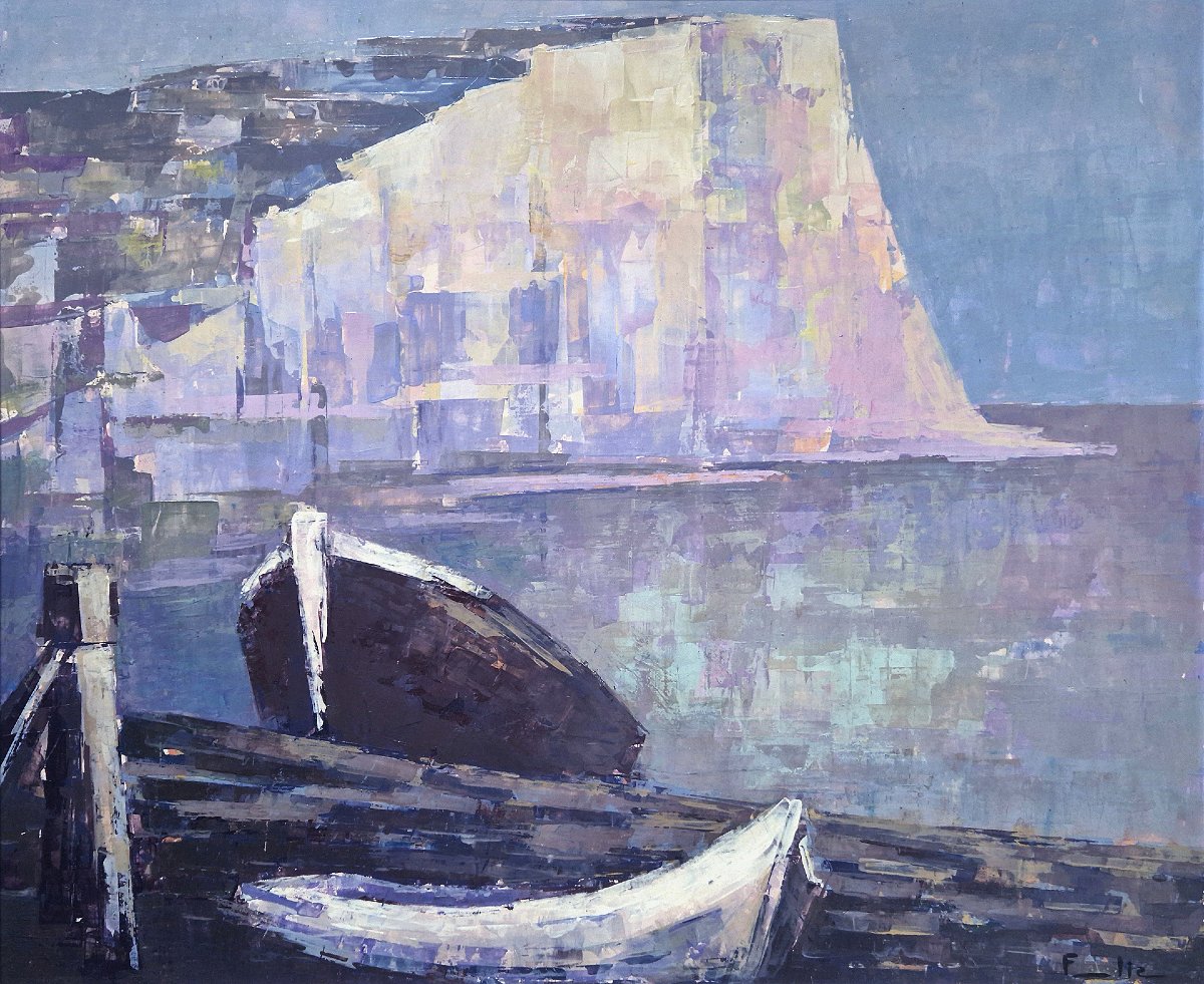 Fernand Elie - Falaises d'Yport
