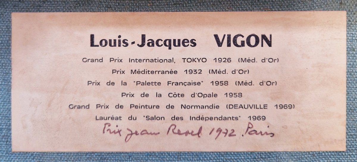 Louis-Jacques Vigon - Port d'Honfleur-photo-3