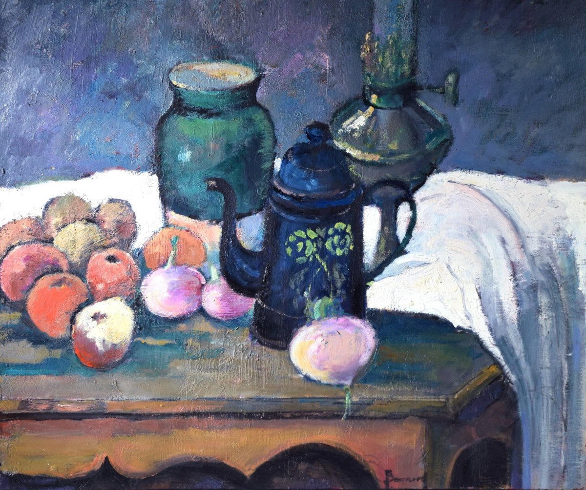 Guy Bénard - Still Life With A Teapot
