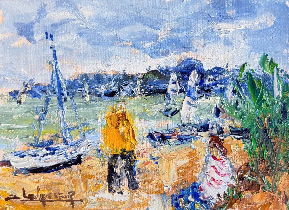Jean Levasseur - The Yellow Raincoat