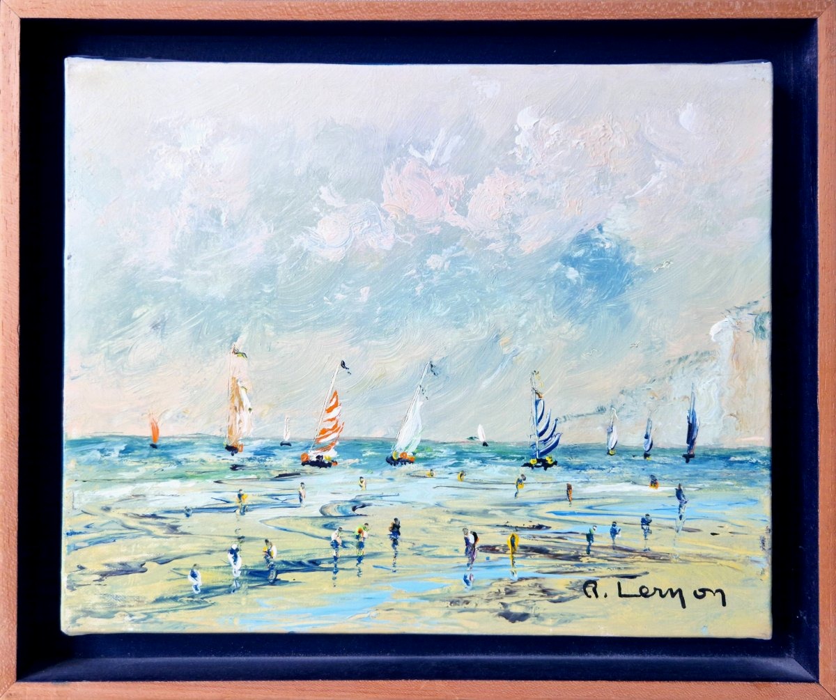 René Lernon - Régate en Normandie-photo-4