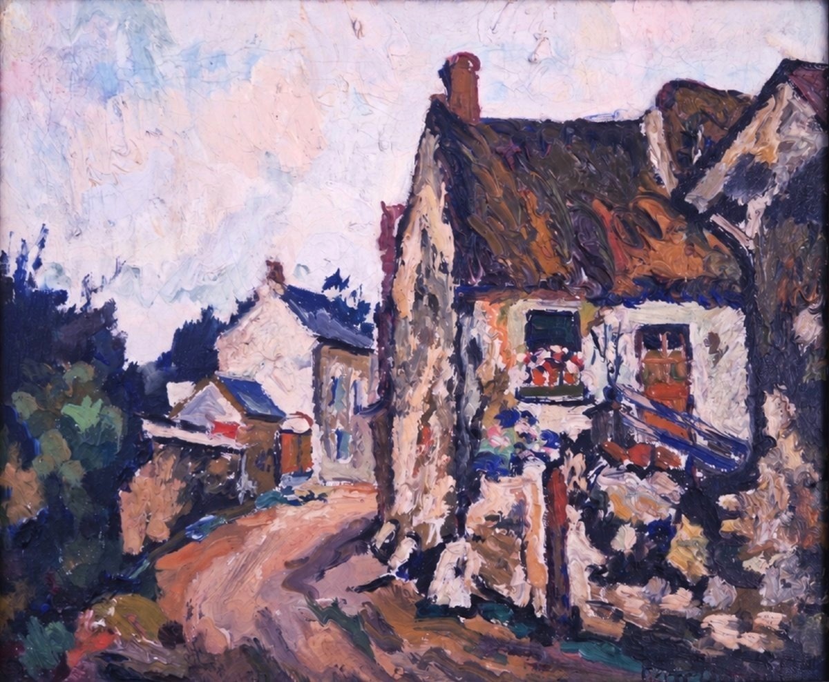 Pierre Dumont - Rue d'un Village