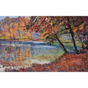 Albert Malet - Autumn Reflections