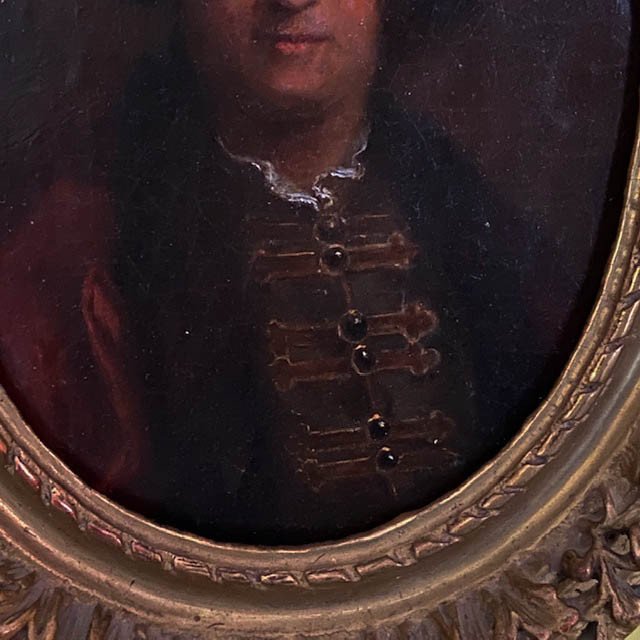 Ent. Jean-Baptise Leprince (1734 -1781), Ecole Française Du XVIIIe, Portrait d'Homme Russe-photo-4