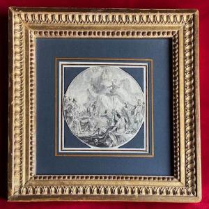 Att. To Pierre Narcisse Guerin (1774-1833), Antique Battle Scene, Neoclassicism, Old Frame