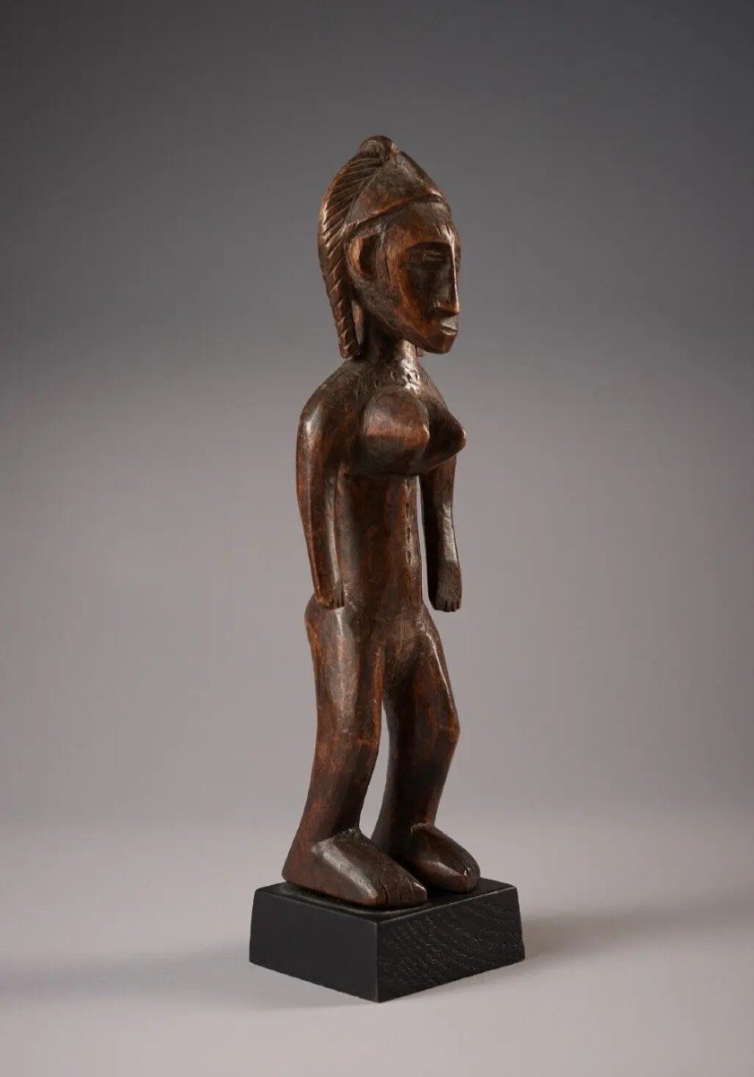 Female Statuette Of Jo Bambara Mali Early 20th Century-photo-2