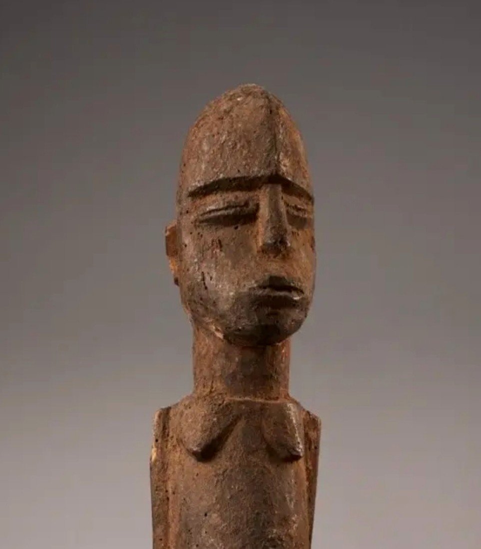 Ancienne Statuette Lobi Burkina Faso Fin XIXème Siècle - Art Tribal-photo-4