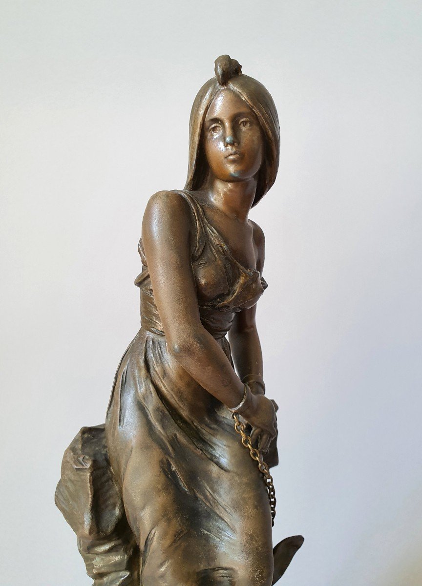 La Captive Régule d'Emile Carlier 1849 - 1927-photo-3