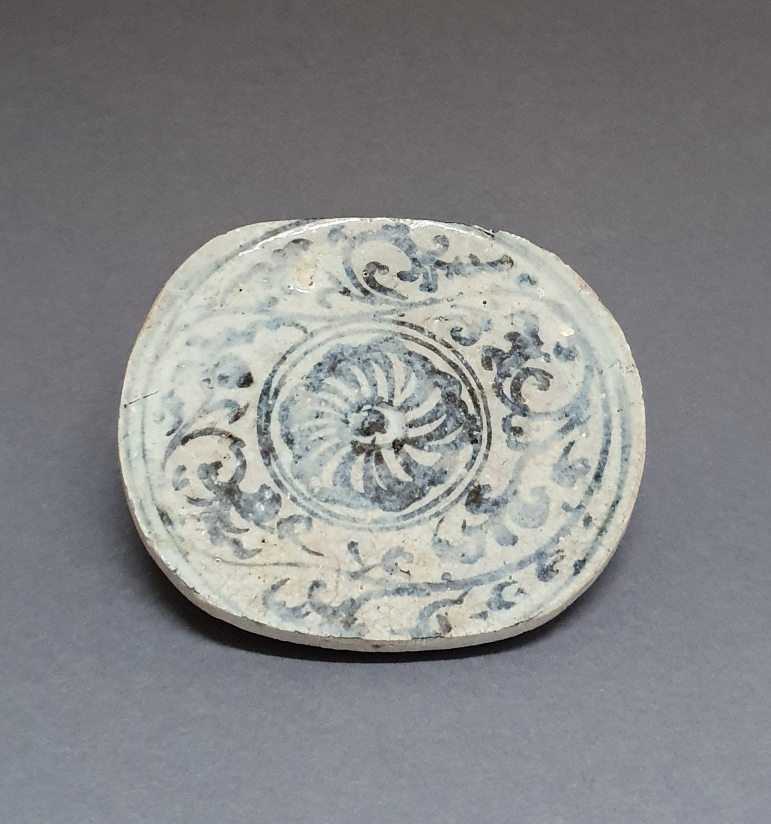 Petite coupelle  En Grès Porcelaineux Asie Du Sud 1400 à 1600 Après Jc-photo-2