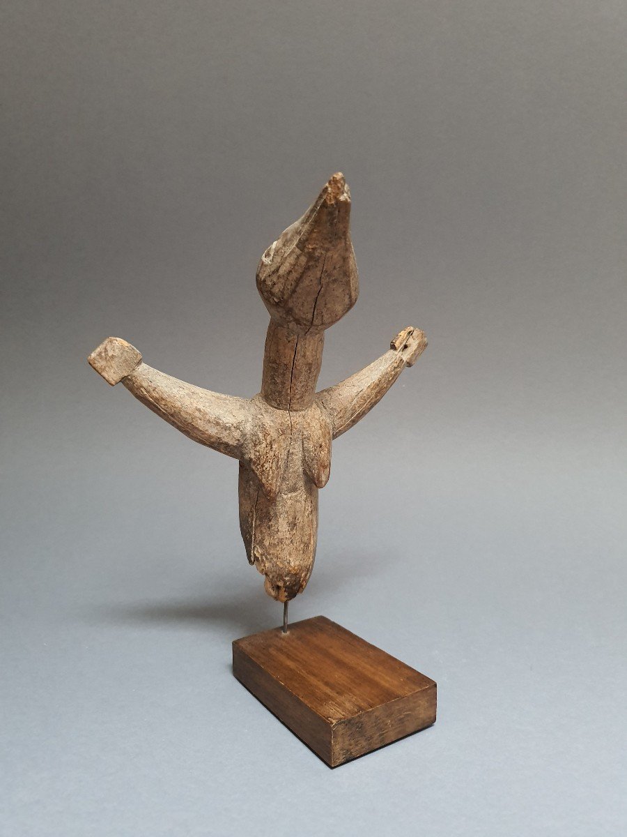 Bust Of Lobi Bird Woman Goddess, Burkina Faso, Late 19th, Early 20th Century-photo-2