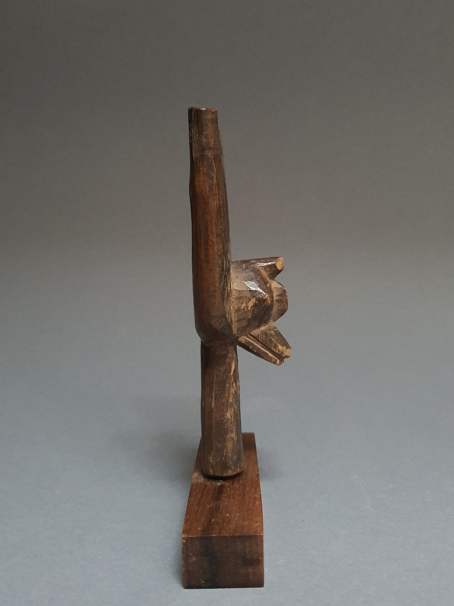 Rare Bwa Stone Spear, Burkina Faso, First Half Of The 20th Century-photo-4