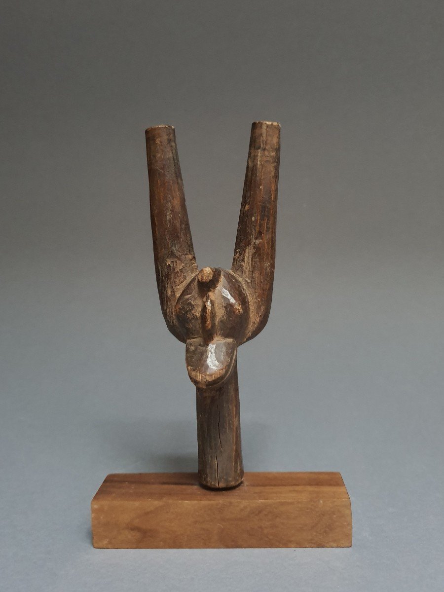 Rare Bwa Stone Spear, Burkina Faso, First Half Of The 20th Century-photo-2