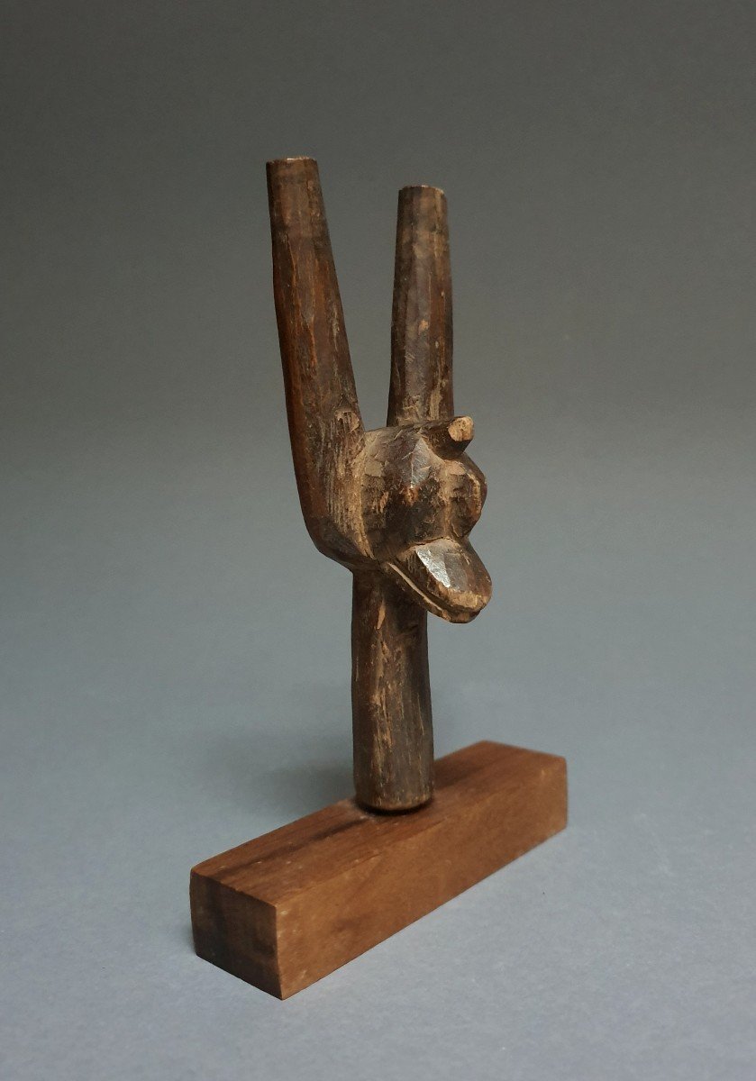 Rare Bwa Stone Spear, Burkina Faso, First Half Of The 20th Century