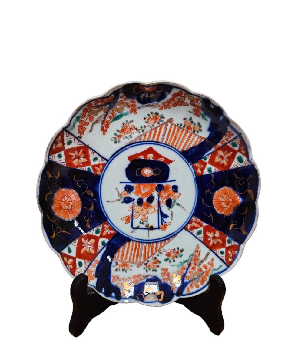 Porcelain Plate, Imari Japan Asian Art-photo-2