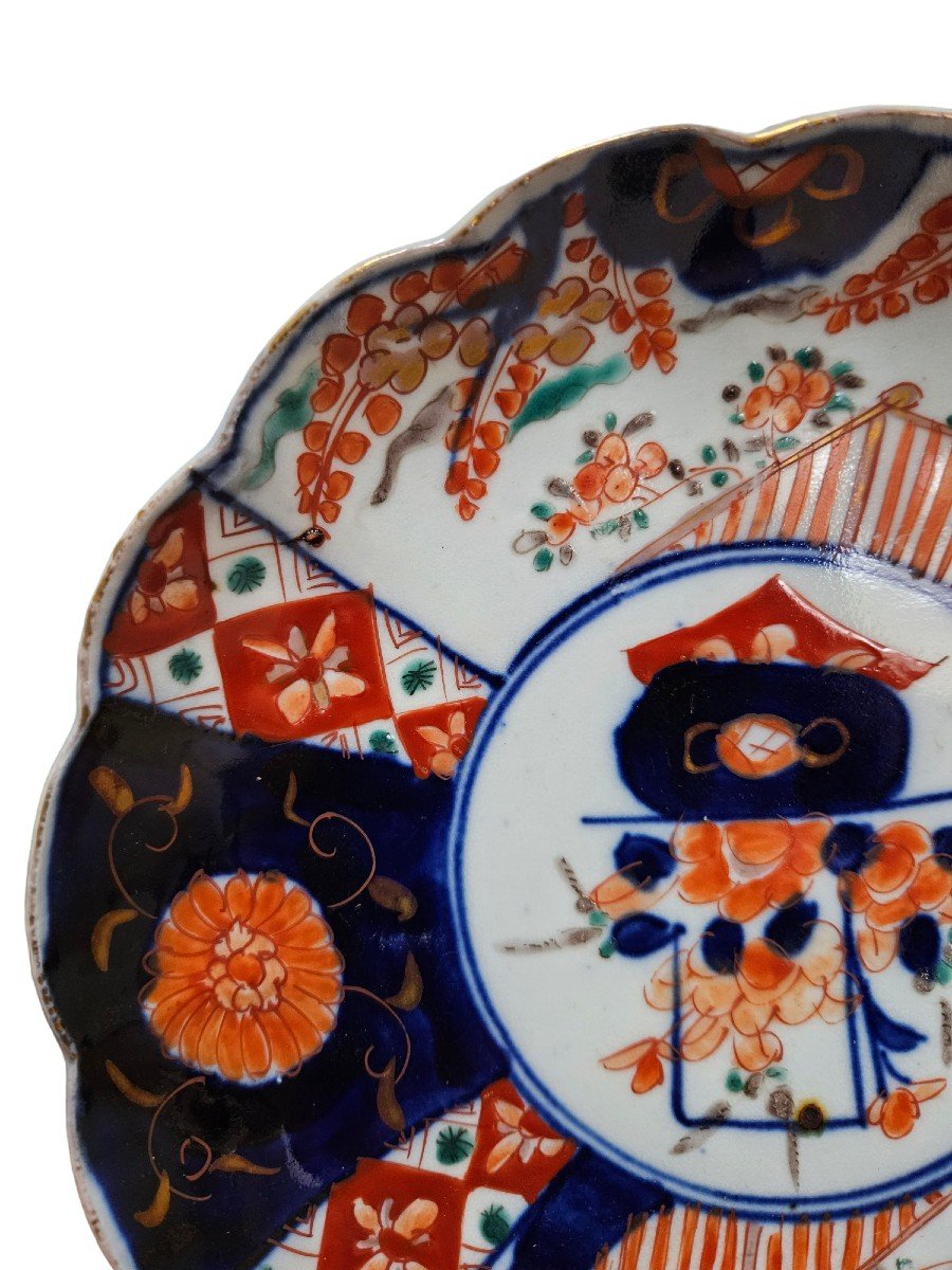 Porcelain Plate, Imari Japan Asian Art-photo-1