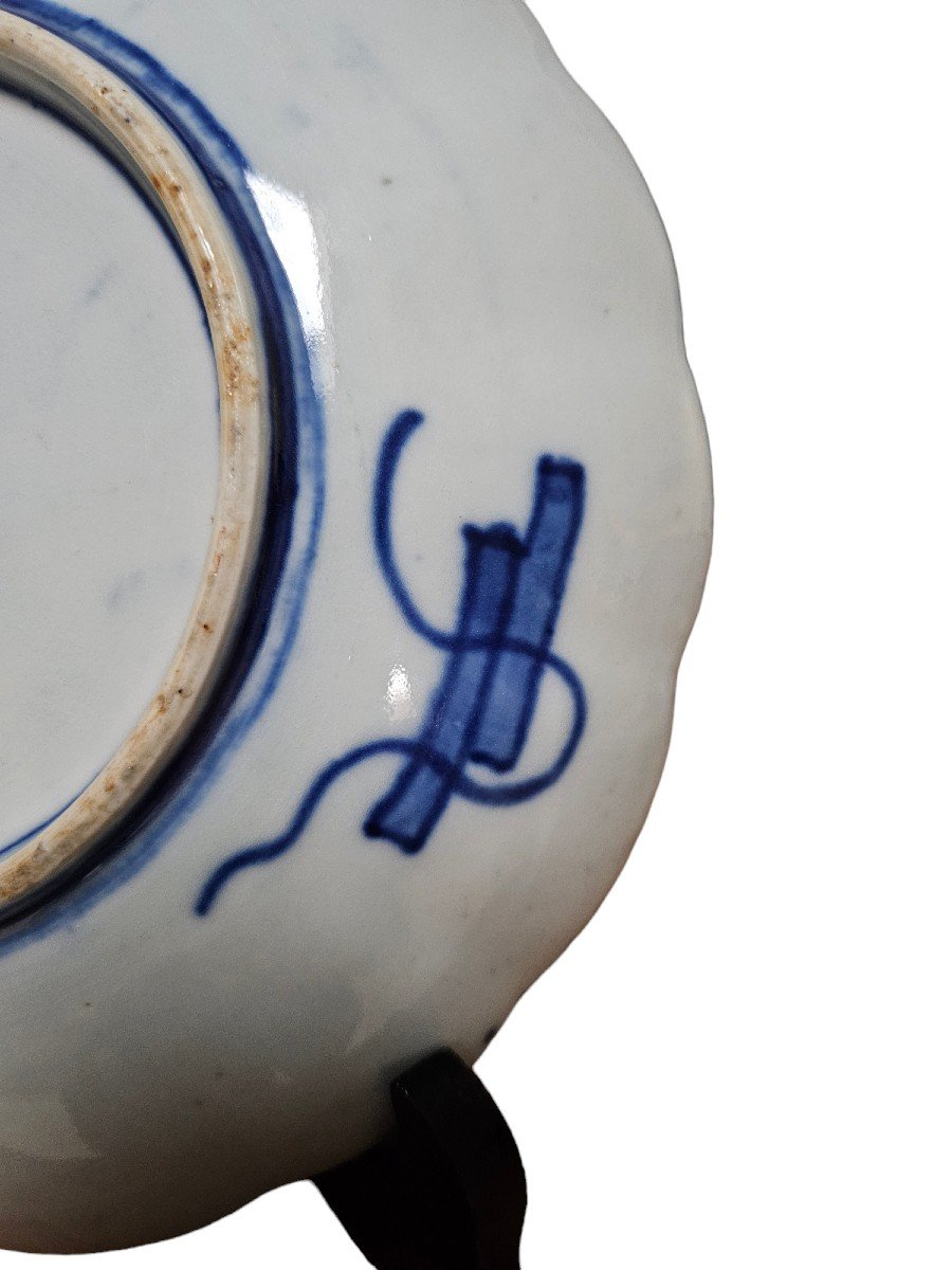 Porcelain Plate, Imari Japan Asian Art-photo-3
