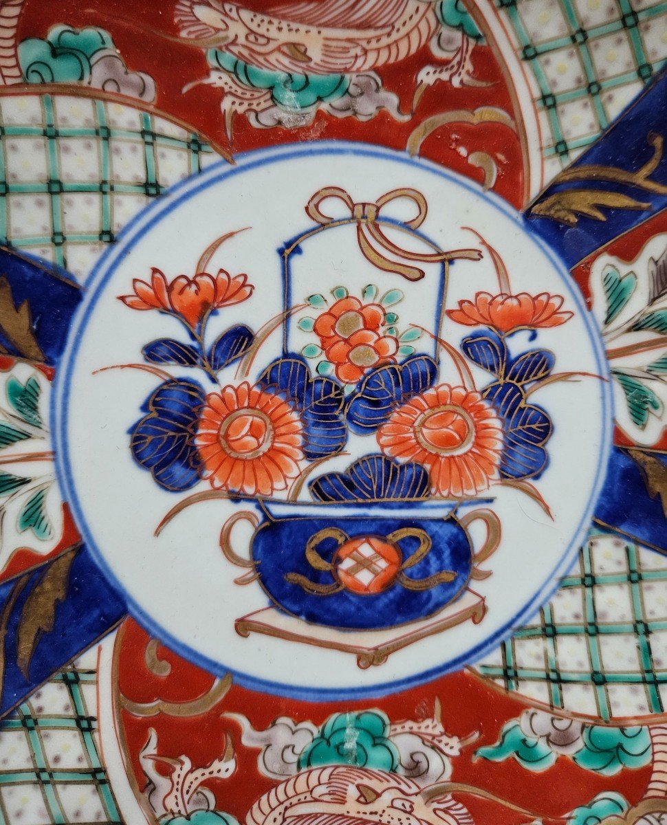 Porcelain Plate, Imari Japan - Asian Art-photo-3