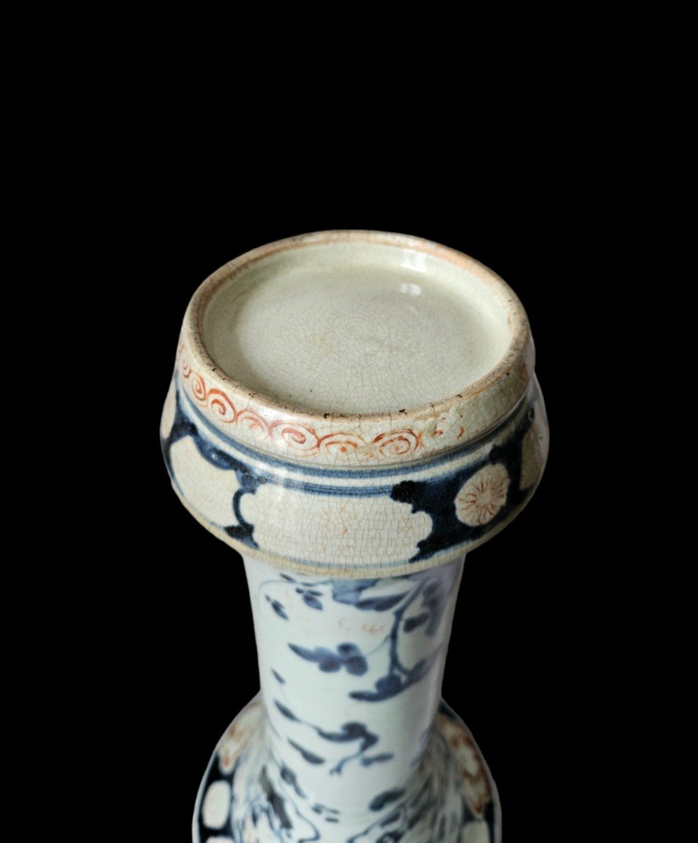 Vase Cornet  Japon Début XIXème-photo-5