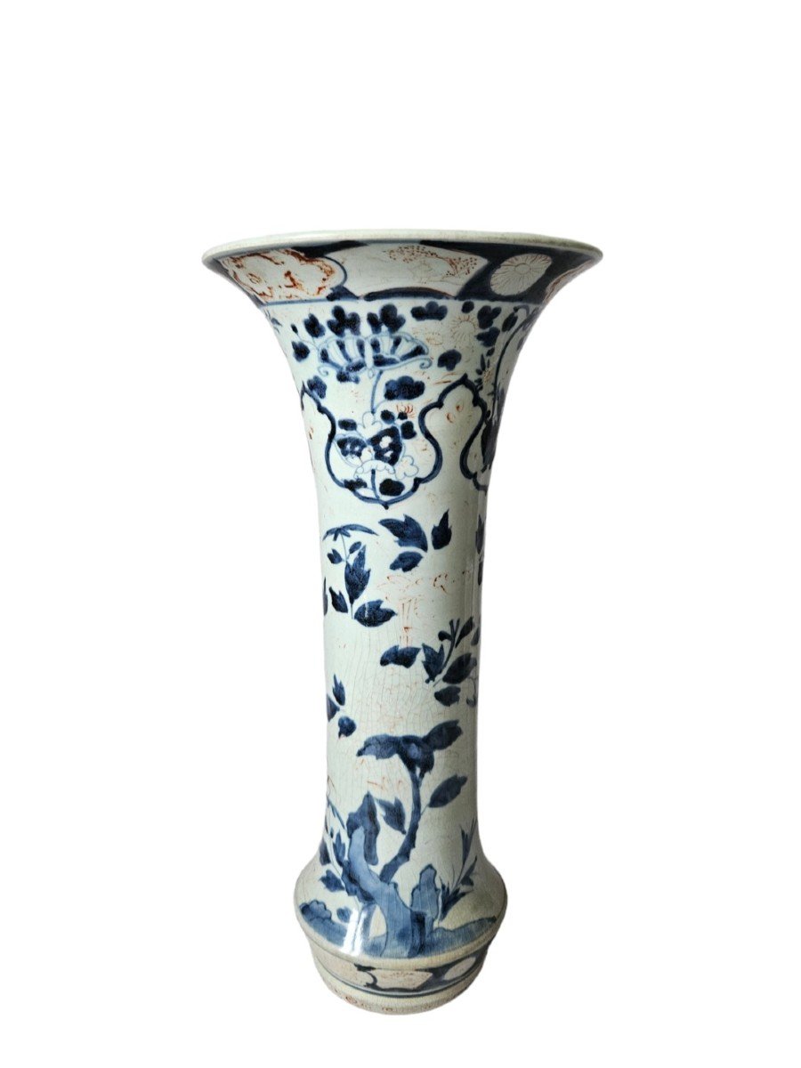 Vase Cornet  Japon Début XIXème-photo-8