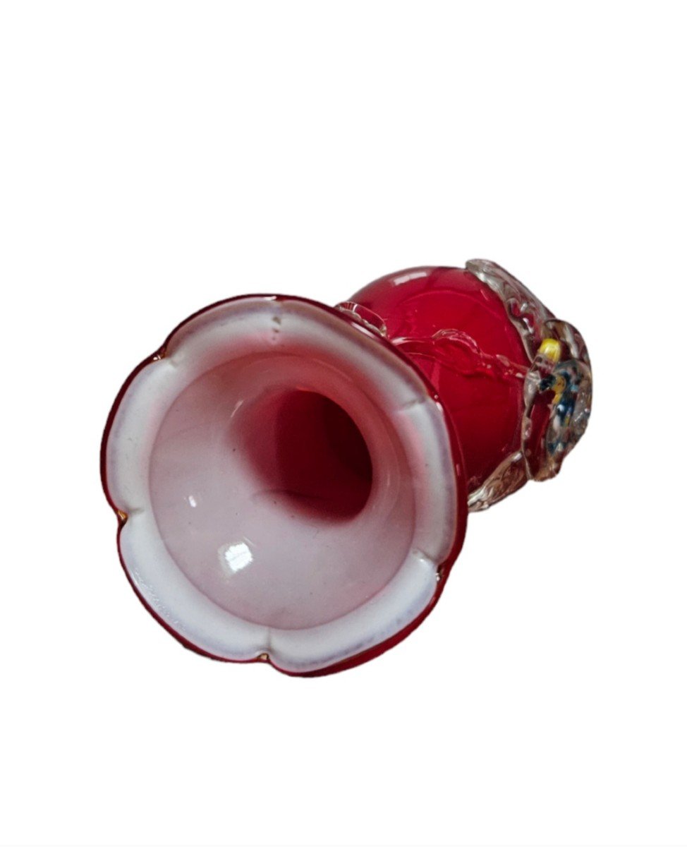 Murano Vase (italy) 1960s-photo-3