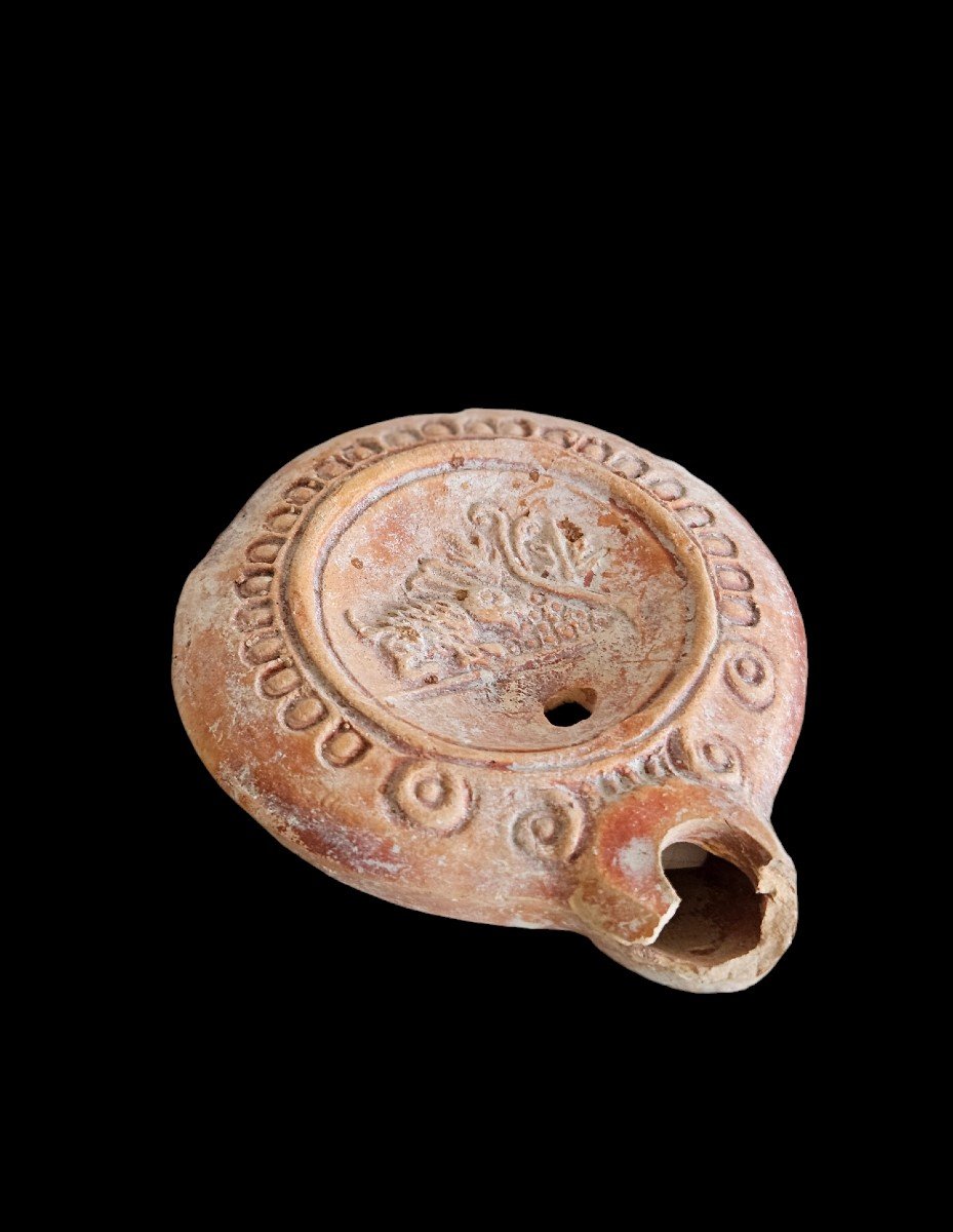 Roman Oil Lamp 100 Before To 250 Ad-photo-1
