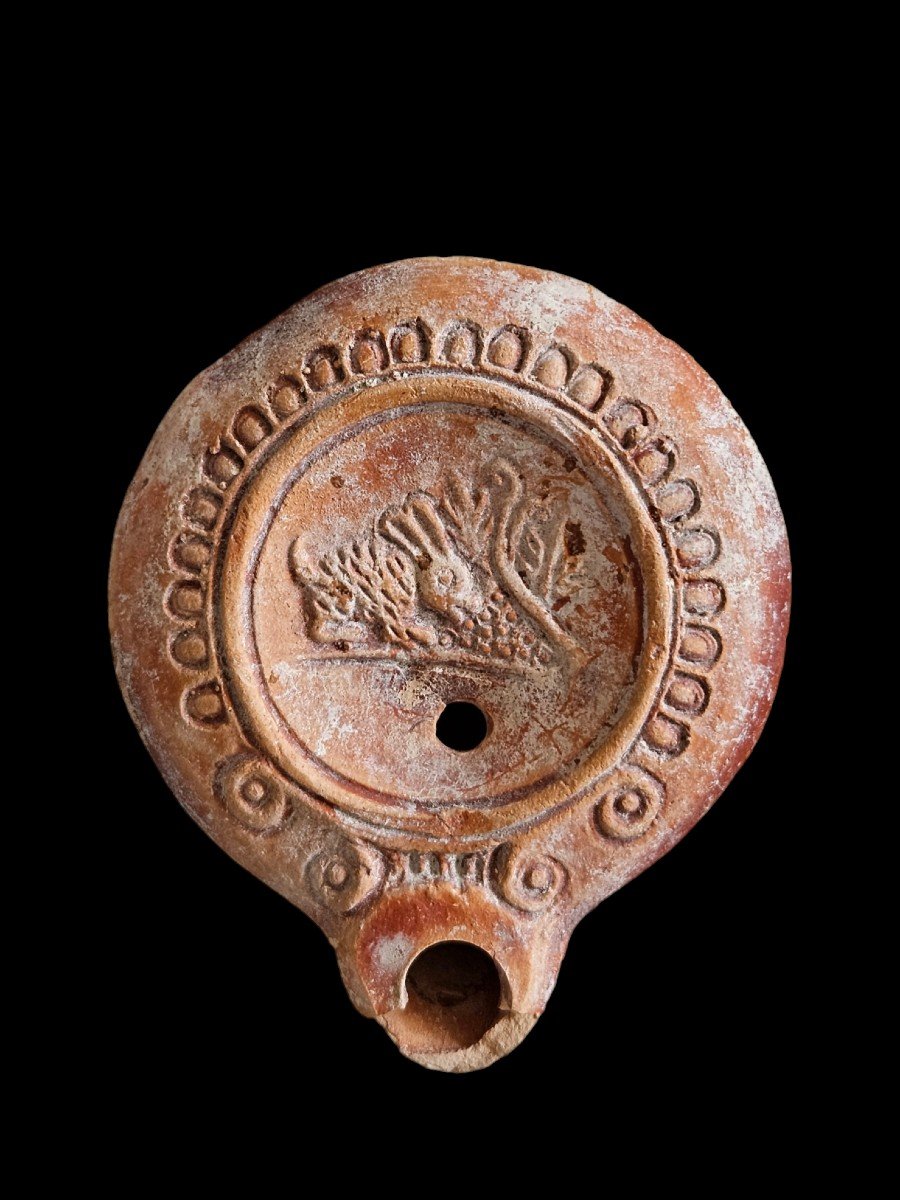 Roman Oil Lamp 100 Before To 250 Ad