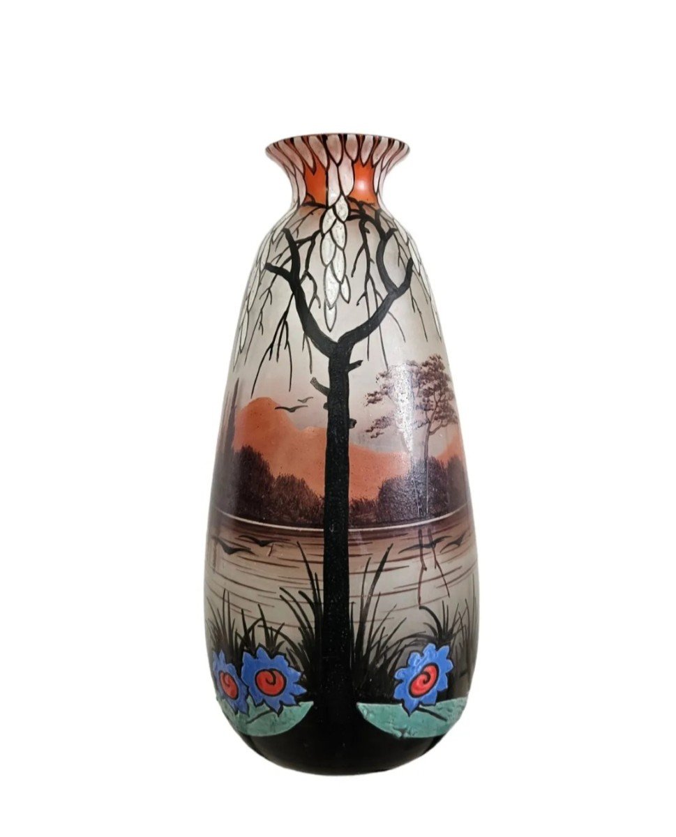 Vase Joma Montreuil Period Art Deco Period-photo-3