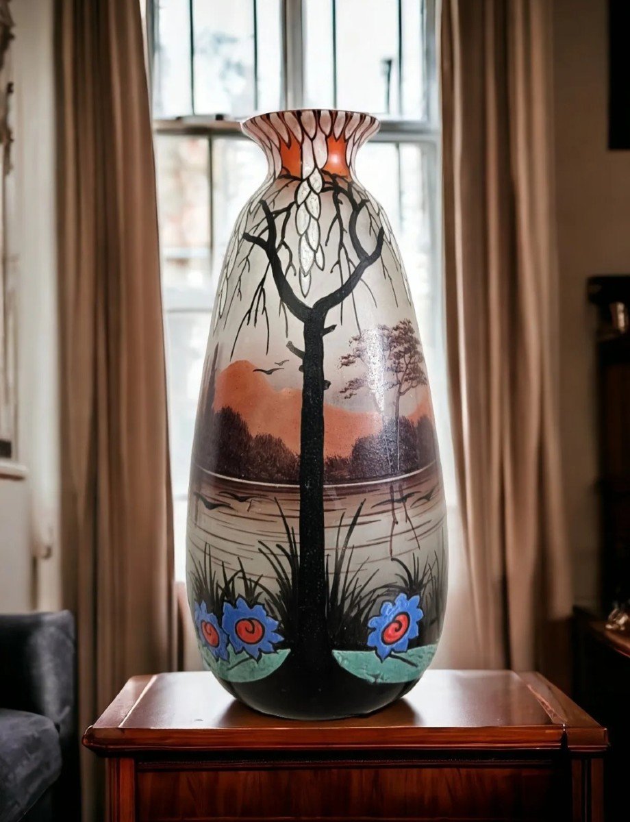 Vase Joma Montreuil Period Art Deco Period-photo-3