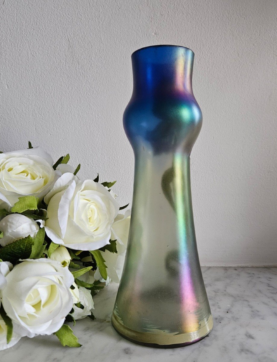 Vase In The Legras Art Deco Taste-photo-3