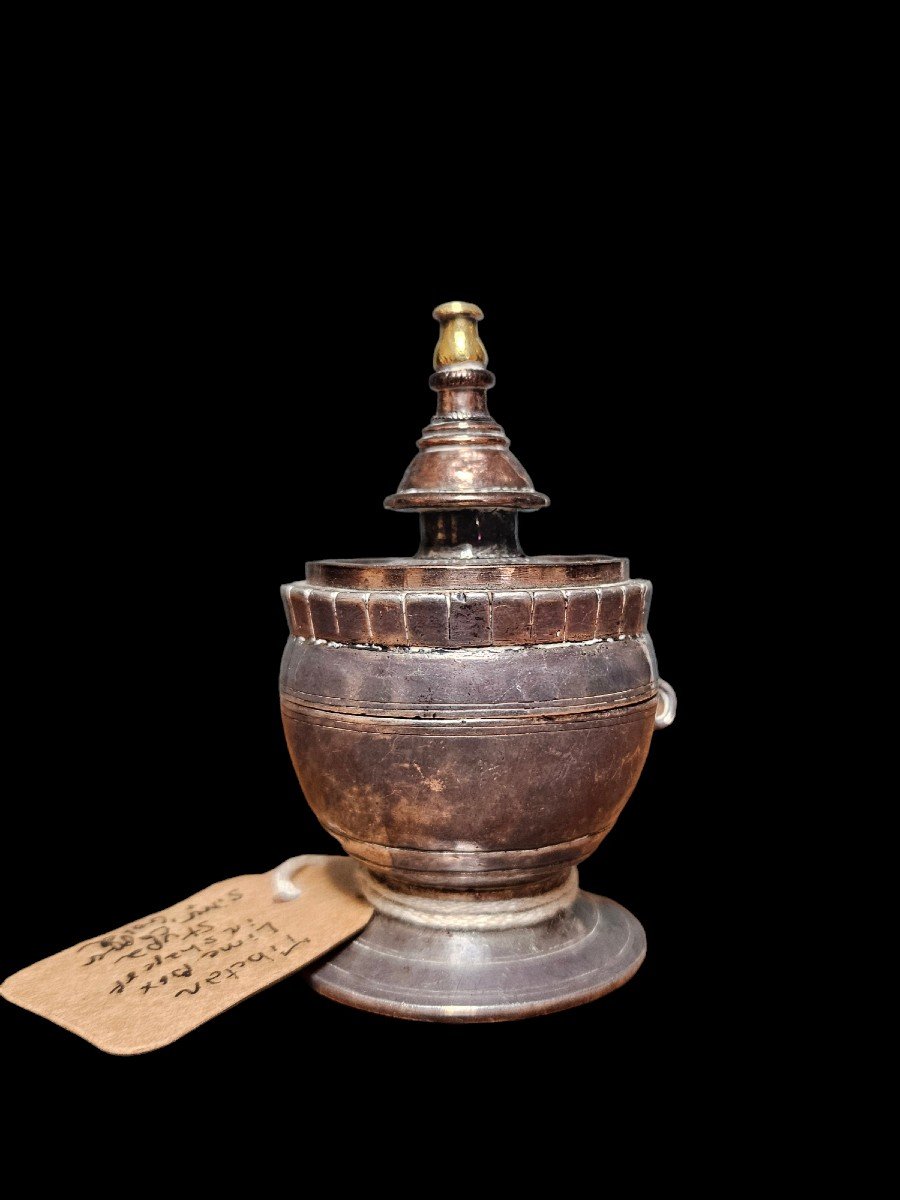 Boîte à Bétel  Tibet XIXème Siècle