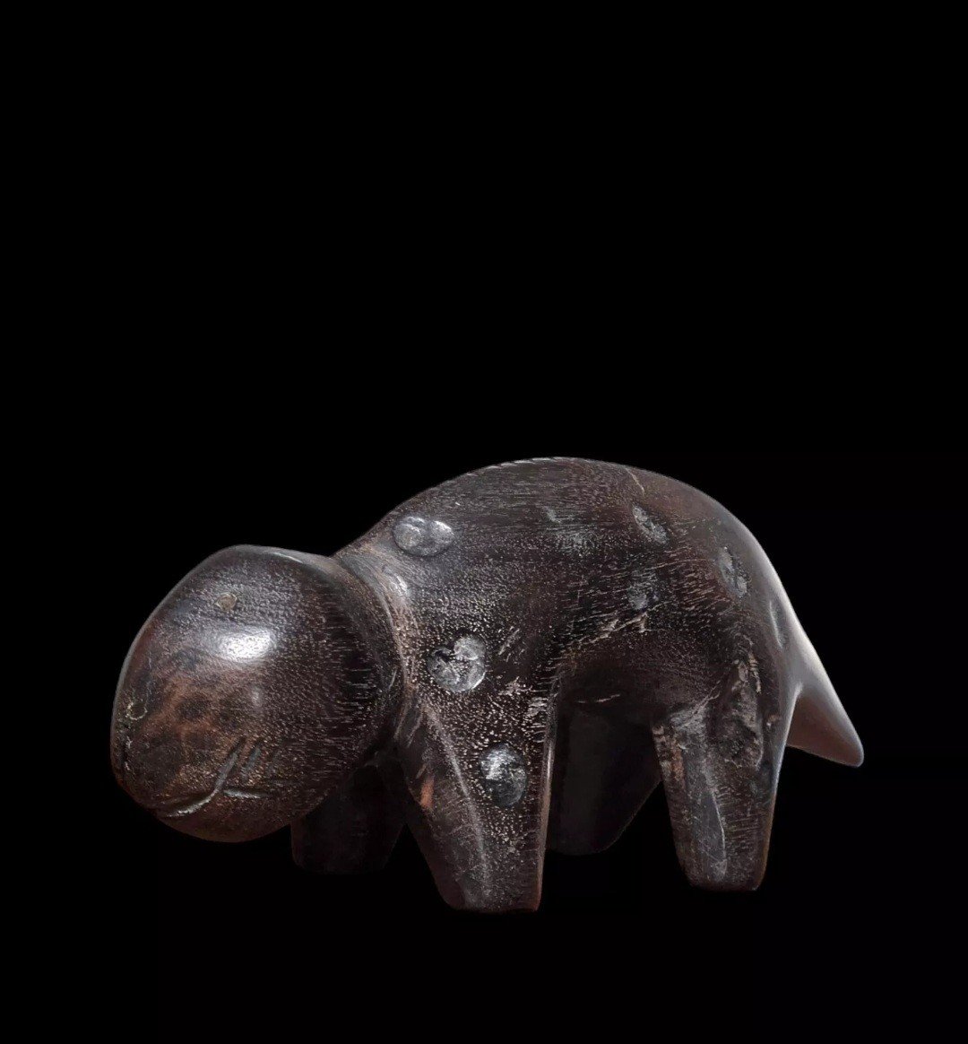Figurine Du Bwami Lega République Démocratique Du Congo Art Tribal Art Africain-photo-2