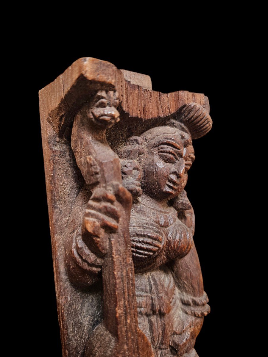 Divinité Féminine Inde XIXème Siècle-photo-2