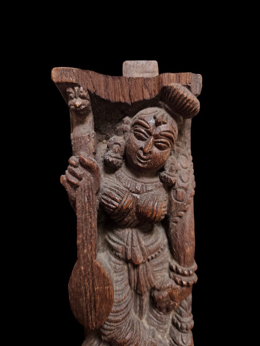 Divinité Féminine Inde XIXème Siècle-photo-1