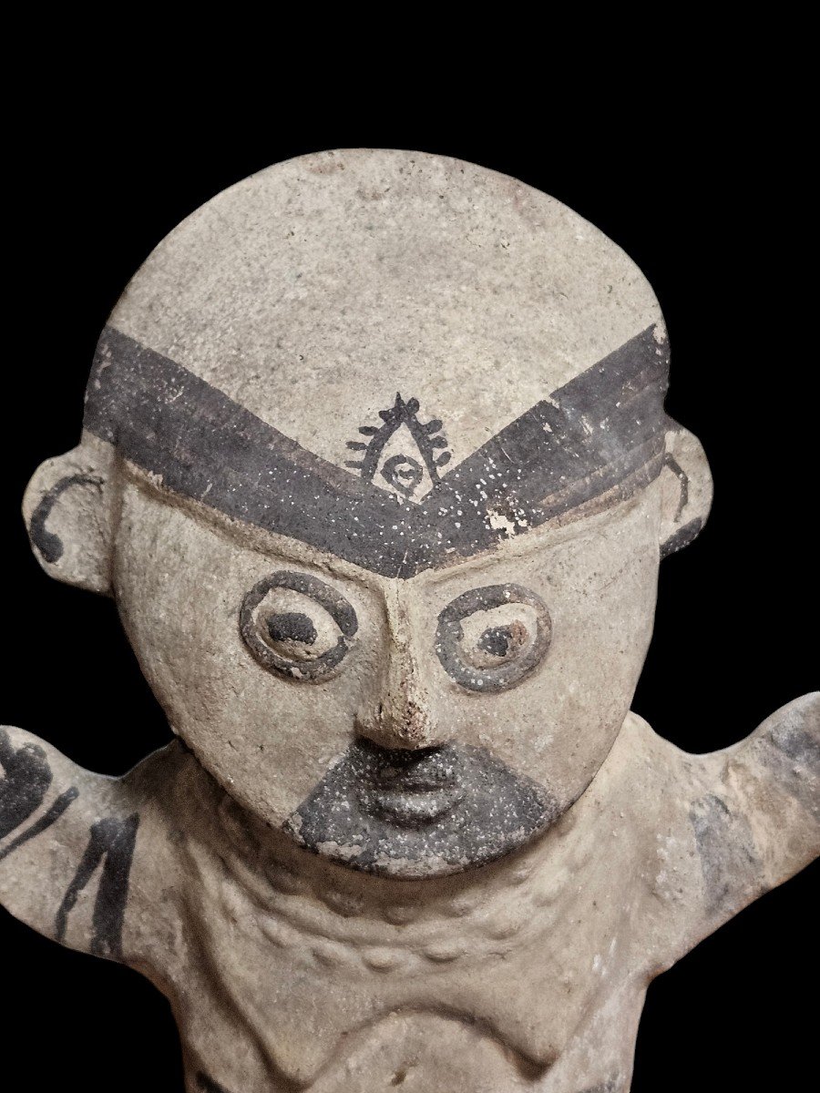 Priestess, Chancay, Peru, 1100 To 1400 Ad - Pre-columbian Art -photo-2