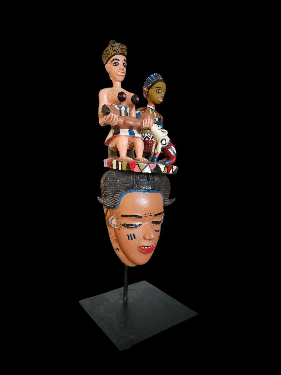 Zaouli Gouro Dance Mask Republic Of Ivory Coast-photo-1