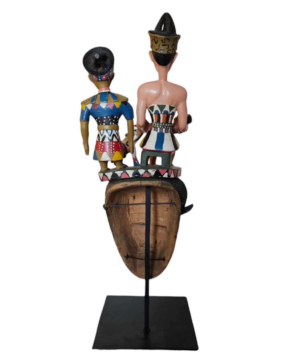 Zaouli Gouro Dance Mask Republic Of Ivory Coast-photo-6