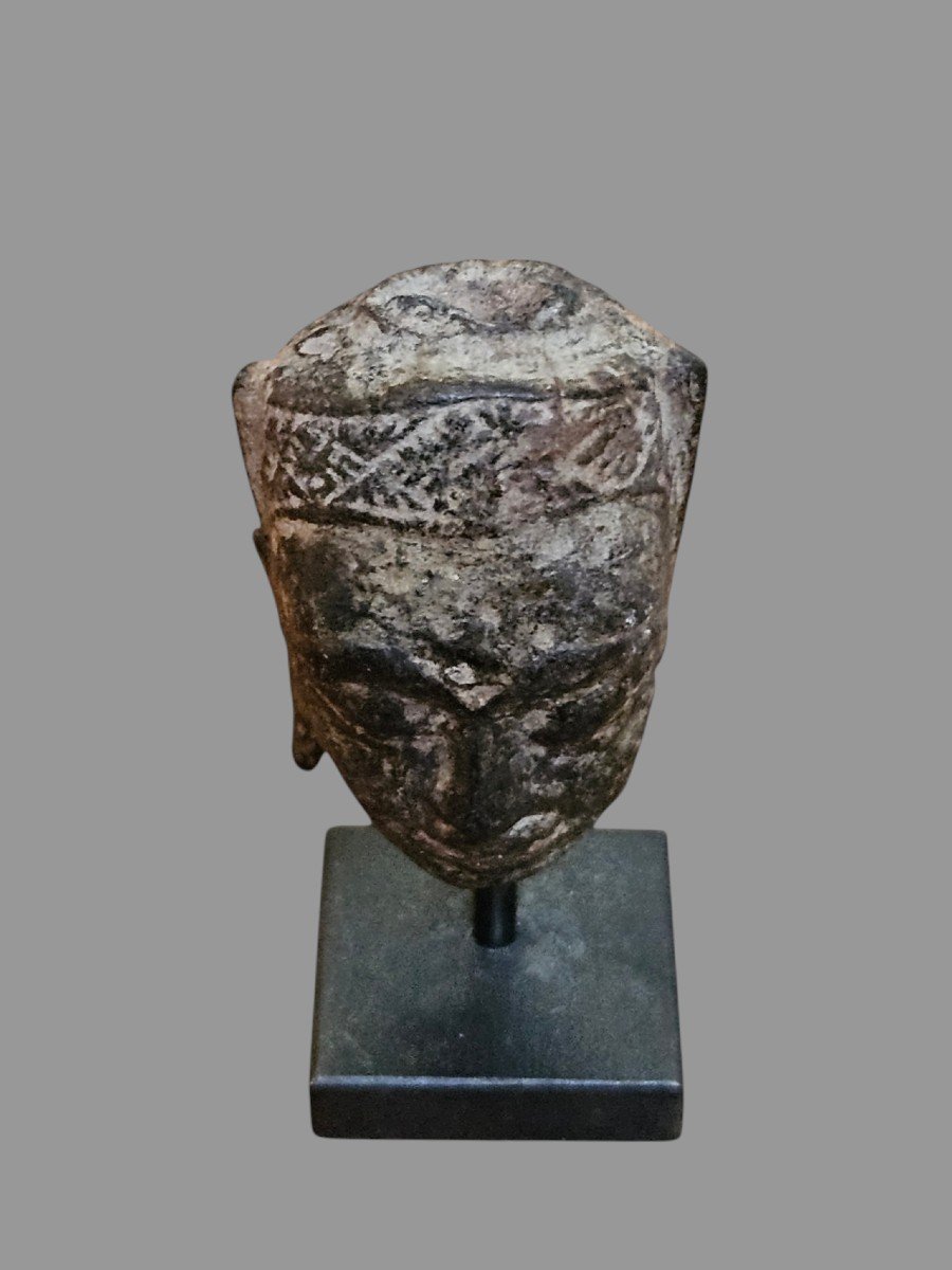 Buddha Head Ayutthaya, Thailand, 17th - 18th Century-photo-2